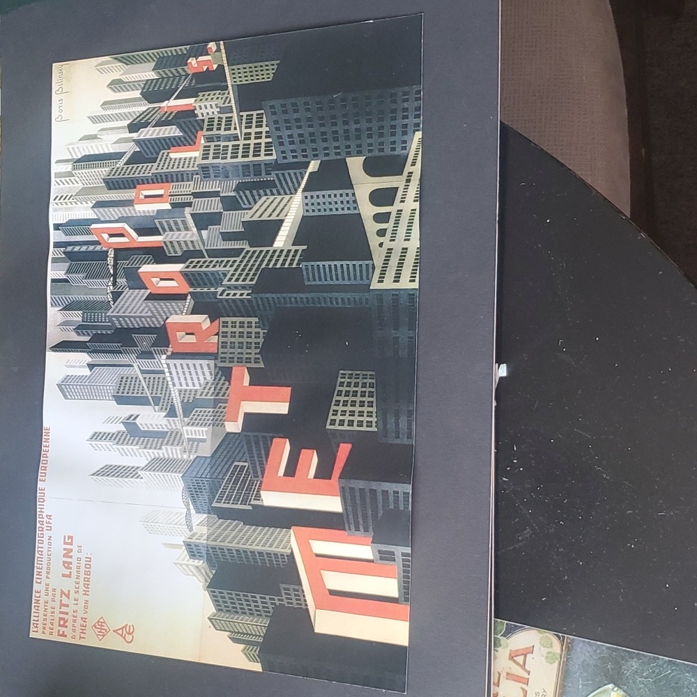 METROPOLIS Movie print by Boris Bilinsky